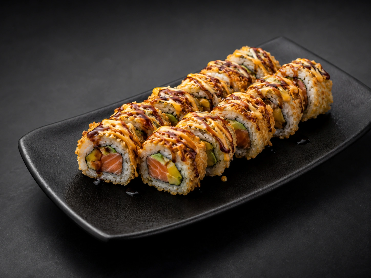 Salmon Crunchy